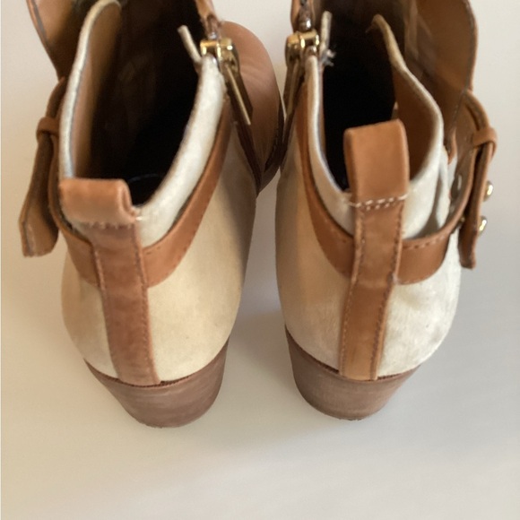 Sperry Top Sider Women's Ambrose Brown & Tan Leather Ankle Boots Size 7M - Picture 4 of 5